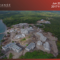 Cabrits Resort Kempinski Dominica Construction Stage (update on 20170710)