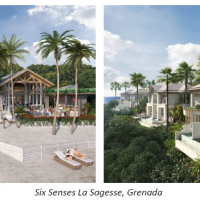 The commencement of initial work on the construction site of Six Senses La Sagesse, Grenada